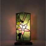 Tiffany Lampen Vorlagen Süß Our Stained Glass Tiffany Style Table Lamp &quot;goji Flower