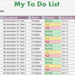 To Do Liste Vorlage Excel Beste Simple to Do List Template Dotxes