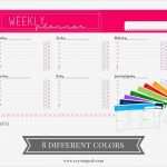 To Do Liste Vorlage Fabelhaft Weekly Planner Kostenloser Download