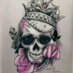 Totenkopf Tattoo Vorlage Einzigartig Tattoo Art Design Custom Drawing Pencil Vorlage