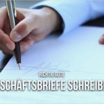 Trauerkarte Schreiben Vorlage Großartig Geschäftsbrief Schreiben Tipps Und Vorlagen