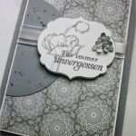 Trauerkarte Vorlage Elegant Stampin with Fanny Match the Sketch Challenge 18 Natur Nah