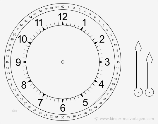 Uhr Basteln Vorlage Gut Uhren Und Uhrzeit Arbeitsblätter Lernuhr