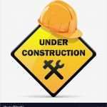 Under Construction Vorlage Cool Under Construction Sign with Helmet Royalty Free Vector