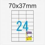 Universal Etiketten 70 X 37 Mm Vorlage Beste Weiße Luma Etiketten 70x37 Mm 3x8 24 Aufkleber A4