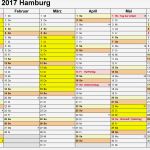 Untermietvertrag Vorlage Hamburg Schönste Kalender 2017 Hamburg Ferien Feiertage Excel Vorlagen