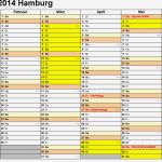 Untermietvertrag Vorlage Hamburg Wunderbar Kalender 2014 Hamburg Ferien Feiertage Excel Vorlagen