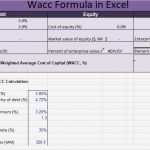 Unternehmensbewertung Excel Vorlage Erstaunlich Ziemlich Wacc Excel Vorlage Galerie Entry Level Resume