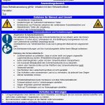 Unterweisung Gefahrstoffe Vorlage Fabelhaft Schön Betriebsanweisungen Vorlage Fotos