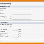 Urlaubsantrag Vorlage Bewundernswert 6 Urlaubsantrag Vorlage