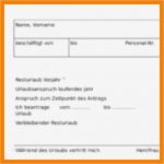 Urlaubsantrag Vorlage Word Luxus 6 Urlaubsantrag Muster Word