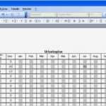 Urlaubsplanung Mitarbeiter Vorlage Einzigartig Urlaubsplaner Für Word Download Chip