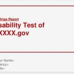 Usability Test Vorlage Großartig Usability Testing Report Template