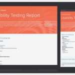 Usability Test Vorlage Neu Usability Testing Report Template and Examples