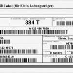 Vda Label Excel Vorlage Wunderbar Warenanhänger Vda 4902 In Sap