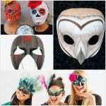 Venezianische Masken Basteln Vorlagen Erstaunlich Halloween Basteln Gruselige Masken Halloween Masken