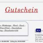 Verfahrensanweisung Vorlage Word Best Of Gutschein Puterkurs Für Einsteiger Incl