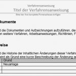 Verfahrensanweisung Vorlage Word Cool Vorschau Verfahrensanweisung Vorlage Die Lösung Im B2b