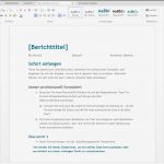 Verfahrensanweisung Vorlage Word Neu Bericht Für Schüler – Wordvorlage