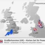 Vertriebspräsentation Vorlage Schönste Powerpoint Landkarte Großbritannien Uk