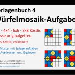 Video Vorlagen Download Gut Vorlagenbuch 4 Für Würfelmosaik Aufgaben