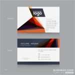 Visitenkarten Design Vorlagen Kostenlos Download Elegant Low Poly Visitenkarten Design Vorlage