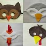 Vogel Basteln Vorlage Inspiration Tiermasken Basteln Faschingsmasken Aus Papier Und Filz