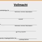 Vollmacht Vorlage Word Erstaunlich Vollmacht Vorlage Word Genial 12 Vollmacht Vorlage