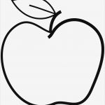 Vorlage Apfel Zum Ausschneiden Luxus Dibujo De Dibujo De Una Manzana Para Colorear