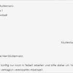 Vorlage Arbeitgeber Elternzeit Best Of Anmeldung Von Teilzeit Musterschreiben Zum Download