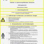 Vorlage Arbeitsanweisung Fabelhaft Arbeits Und Betriebsanweisungen Für Elektrofachkraft