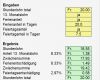 Vorlage Berechnung 1 Regelung Unternehmer Bewundernswert Stundenlohnabrechnung Mit Berücksichtigung Von Ferien Und