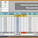 Vorlage Excel Arbeitszeiterfassung Elegant 5 Vorlage Zeiterfassung 2017