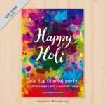 Vorlage Faltblatt Genial Holi Faltblatt Vorlage Mit Bunten Flecken