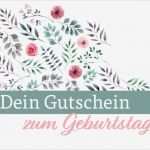 Vorlage Für Einen Gutschein Großartig Geschenkgutschein Zum Geburtstag Kostenlose Vorlage Zum