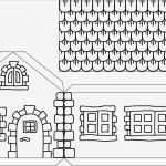 Vorlage Haus Basteln Schnittmuster Schönste Hexenhaus Aus Karton