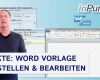 Vorlage In Word Erstellen Angenehm Word Vorlage Erstellen &amp; Bearbeiten In Der Sap