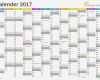 Vorlage Kalender 2018 Excel Schönste Excel Kalender 2017 Kostenlos