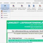 Vorlage Lieferantenerklärung Wunderbar Zoll Le Lieferantenerklärung Als Word Plugin