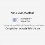 Vorlage Nano Sim Schön Nano Sim Für Das iPhone 5 Zuschneiden Nano Sim Schablone