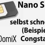 Vorlage Nano Sim Wunderbar Nano Sim Selbst Schneiden Aus Mikro Sim Congstar