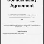 Vorlage Nda Luxus Confidentiality Agreement Confidentiality Agreement Sample