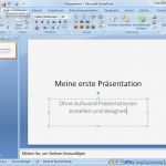 Vorlage Powerpoint Präsentation Erstaunlich Erste Folie Anlegen In Powerpoint 2007 Und Mit Inhalt Befüllen