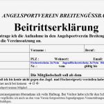 Vorlage Sepa Lastschriftmandat Verein Inspiration Beitrittserklärung