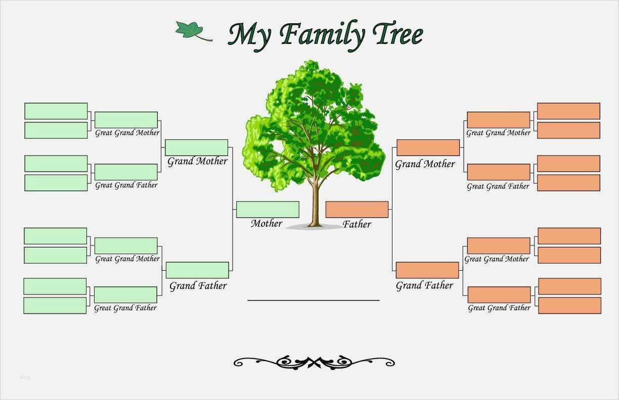 Family Tree Template line Maker Fresh atemberaubend