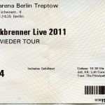 Vorlage Ticket Bewundernswert Paul Kalkbrenner 2011 Crazyolli Privat