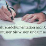 Vorlage Verfahrensdokumentation Gobd Süß Verfahrensdokumentation Nach Gobd Das Müssen Sie Wissen