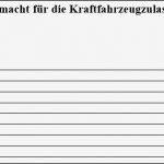 Vorlage Verkaufsschild Auto Kostenlos Großartig Vollmacht Vorlage Für Zulassungsstelle Kostenlos