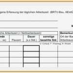 Vorlage Zur Dokumentation Der Täglichen Arbeitszeit Excel Erstaunlich 15 Stundenzettel Zum Ausdrucken