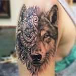 Vorlagen Bei Inkontinenz Auf Rezept Bewundernswert Tattoo Wolf – 60 Inspirierende Ideen Für Männer Und Frauen